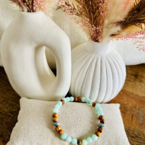 Bracelet turquoise & bois