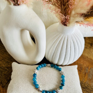 Bracelet bleu & tortues